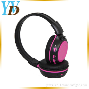 Purple Wireless Music Sport Portable Device Business Headphone Headset Earphone (YWD-TF1)